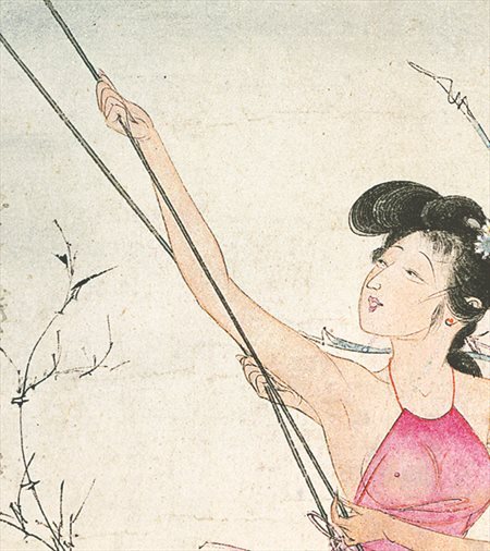 乐都县-胡也佛的仕女画和最知名的金瓶梅秘戏图